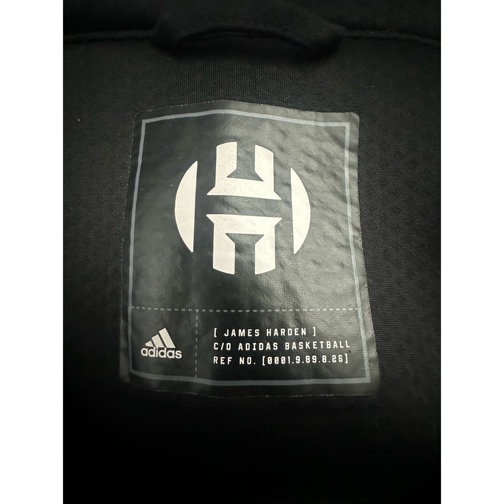 Adidas x James Harden Crazy X Sleeveless Hoodie Vest Black Mens Medium AZ4041 - Picture 4 of 8